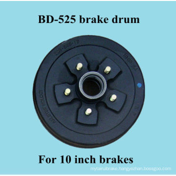 BD-545 brake drum for 10 inch caravan brakes